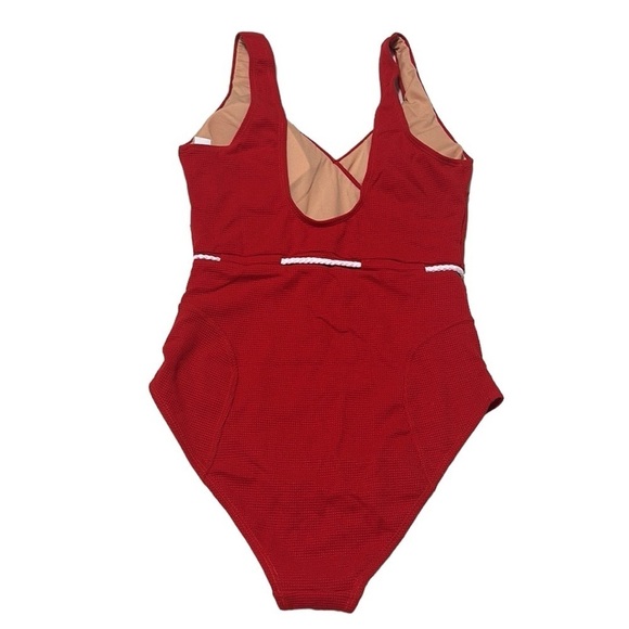 Molybell Red One Piece Swimming Suit Size Medium NWT - Picture 3 of 8